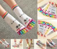 Calcetines De Algodón Grueso Para Mujer Diseño De Oso Sonriente Casual Y Divertido De Medio Tobillo Envío Gratis - details 10