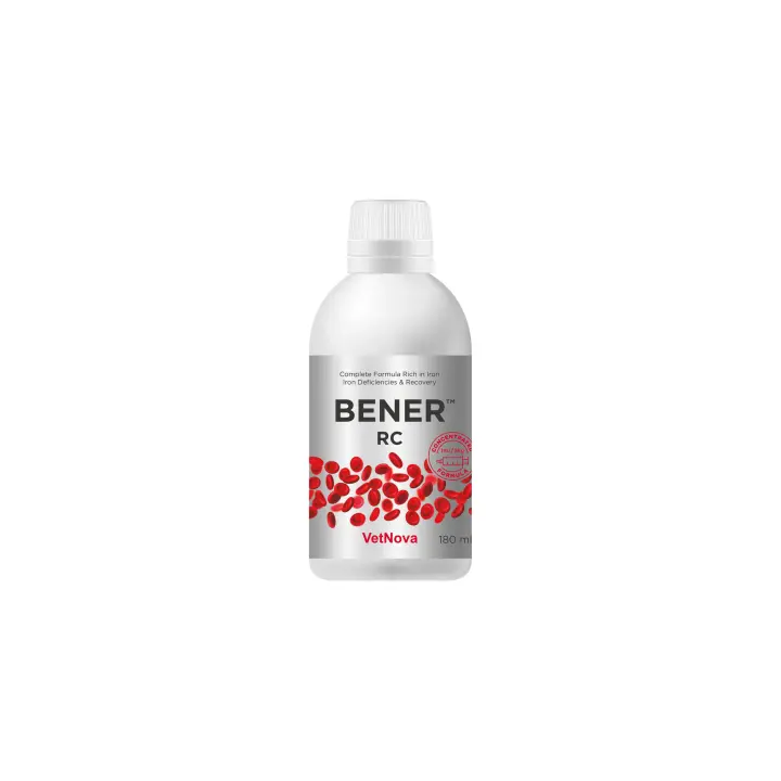 VetNova BENER RC 180 ml - Con tapón dosificador y jeringa incorporada - 1