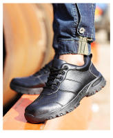 Zapatos De Seguridad Para Hombre Zapatillas De Punta De Acero Ligera Botas Impermeables Protección Industrial Para Los Pies Envío Gratis - details 15