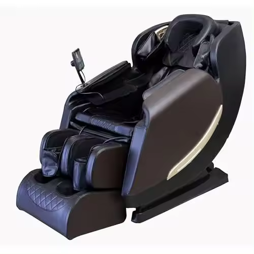 Sillón de Masaje Eléctrico con Gravedad Cero y Presoterapia - Confort de Polipiel y Bluetooth - 1