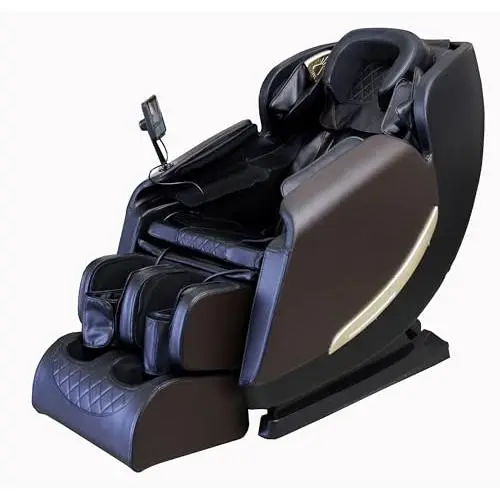 Sillón de Masaje Eléctrico con Gravedad Cero y Presoterapia - Confort de Polipiel y Bluetooth - 1