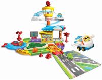 VTech - Aeropuerto Aventuras TutTut Bólidos, Circuito para Combinar, Incluye Jet el avión +1 año, - details 4