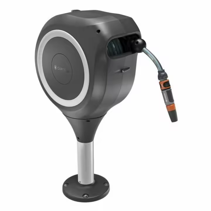 Portamanguera Gardena RollUp Ø 13 mm Madera Plástico Automático De suelo 15 m - 1