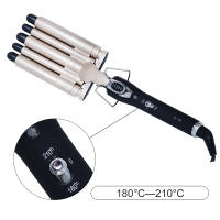 Frasco De Cabello 5 Barriles Hierro De Rizado Cerdas Cerámicas Y Turmalinas Ajustable Calefacción Rápida Profesional Para Huevos - details 5