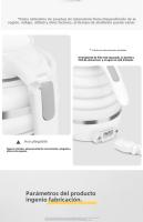 Hervidor De Agua Plegable Para Viaje 304 Acero Inoxidable Botella De Leche Para Bebé Portátil a Prueba De Fugas Y Comprimible - details 9