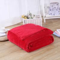 Manta De Flanela Para Camas Invierno 230Gsm Azul Sólido Suave Cálida Delgada Coral Fleece Cobija De Sofa Falso Pelo Escocés - details 23