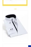 Camisa De Encaje Para Hombre Talla Grande Moda Casual Negra Roja Azul Marfil Estilo Ingles Slim Fit Con Rayas Para Trabajo Y Social - details 11