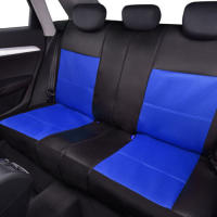 Funda de asiento de cuero sintético para Coche de 5 plazas, universal, con las costurastipo sándwich y Arco. - details 12