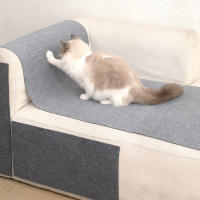 Protector De Esquinas Para Gatos Con Tapete De Rascado Y Cinta Nano Antisuciedad Para Muebles Sofá Alfombra Trimmable Para Gatos Domésticos Internos - details 6