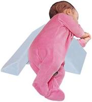 Cojín de posicionamiento lateral triangular ajustable para dormir de lado Protector de Caida extraible y lavable Cojín para Bebe Leche antiescupida (GRIS) - details 2