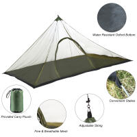 Carpa Impermeable Para Camping Con Red Mosquitera Y Bolsa De Transporte Para Paseos Al Aire Libre Senderismo Pesca Equipamiento De Camping - details 1