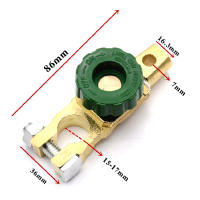 Interruptor De Isolador De Terminales De Batería Automóvil Con Desconexión Rápida Cable De Conector De Hilo Adecuado Para Terminal Negativa Estándar - details 19