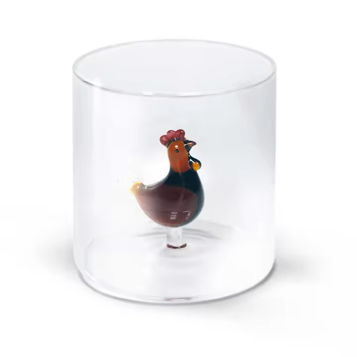 WD LifeStyle Borosilicato Cc Vidrio 250 ml Decoración de guey - 1