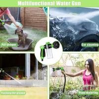 Duchera Para Perros 8 En 1 Limpieza De Mascotas Gato Ducha Pistola De Agua Alta Presión Con Espuma Herramienta De Limpieza Para Animales Jardín Y Coche - details 0