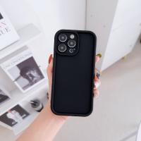 Funda De Teléfono De Silicona Mate Para iPhone 16 15 14 13 12 11 pro Max XS Max X XR 7 8 plus SE 2 Resistente a Golpes Y Choques Cubierta Completa Antisuciedad Anti-Resbaladizo - details 4