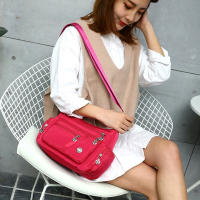 Bolso De Hombro Para Mujer Nylon Impermeable Gran Capacidad Bolso Bandolera Casual De Viaje Bolso De Mano De Alta Calidad - details 2