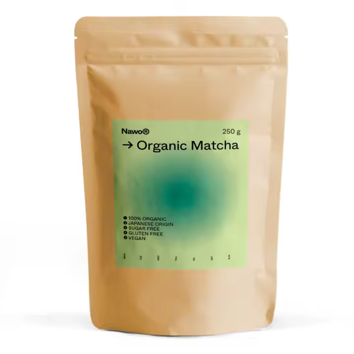 Matcha Barista Profesional Orgánico Japonés 250 & 500g· 100% Orgánico y Puro · Nawo Routines · Té Verde en Polvo Premium - 1