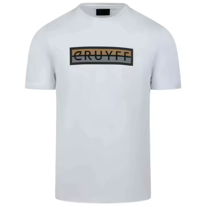 Camiseta de Manga Corta Cruyff  para hombre en color blanco - 1
