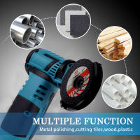 12V Brushless Angle Grinder Lithium Battery 500W 19500Rpm Cordless Mini Polishing Machine Diamond Cutting Grinder - details 2
