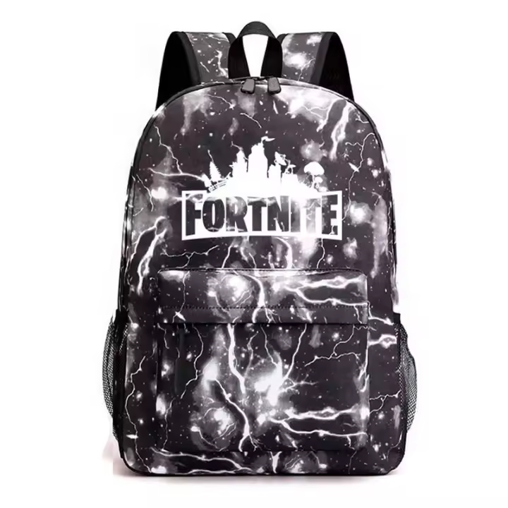 Impresso mochipa Bolso de hombre Caja de Libro Estudiantes masculinos y femeninos Transferencia de Calor mochila de gran capacidad mochila de los niños de Diseños animados B - 1