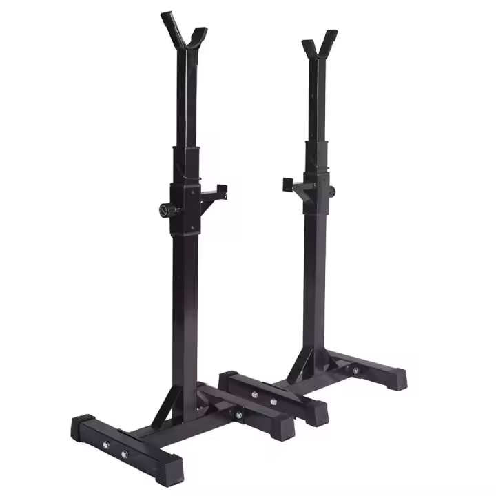 Fitness Tech Mini Rack Sentadillas/Press Banca Ajustable Máquinas de levantamiento de pesas - 1