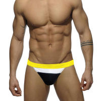 Bikini De Baño Para Hombre Sexy Briefs Estrecho Y Elástico Traje De Natación Deportivo De Playa Marca Surf Verano Push-up Swimwear - details 4