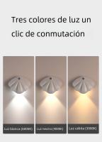 Lámpara De Pared Sensor De Movimiento Luz Nocturna Sin Cable USB Tipo C Para Cocina Dormitorio Sala De Estar Iluminación Interior - details 4