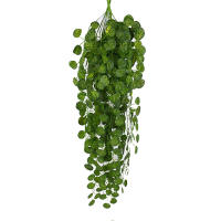 Guirnalda De Hojas De Planta Artificial Vine Colgante Para Decoración De Jardín Y Pared De Hogar Material De Rattan - details 2