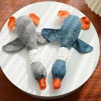 Juguete De Peluche De Perro Lindo Juguetes Para Morder Para Pequeños Medianos Y Grandes Perros Juguete De Ganso Silvestre Con Sonido Para Chupar Y Limpiar Los Dientes - details 2