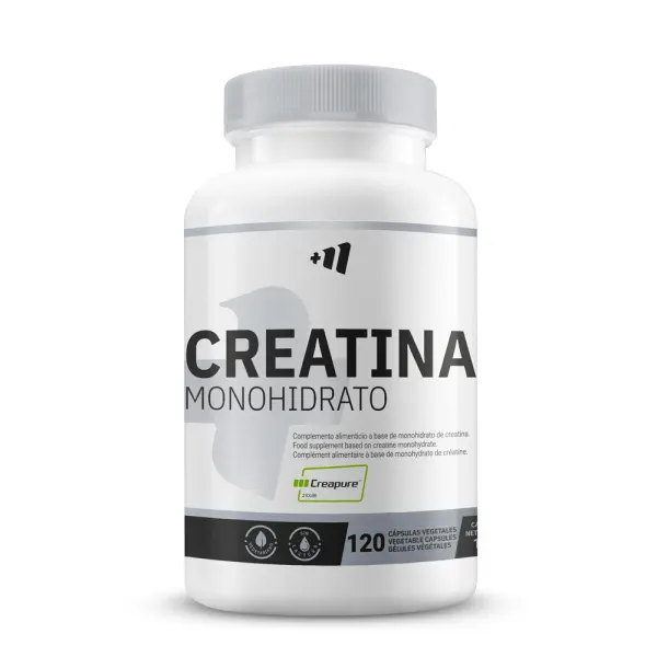 Creatina Monohidrato (Creapure®) - 120 Cápsulas Vegetales de MM Supplements - 1