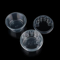 20pcs/box Copas De Enjuague Para Tatuaje Resistente a Fugas Limpieza Profesional De Tinta Cuchillas De Tinta Para Blending Rinsing Diluyendo Y Secando - details 9