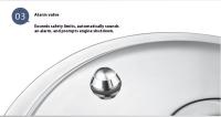 Cecodadi-Olla a Presión de Acero Inoxidable de  4L.5L.9L. Food Grade, Non-Stick, Compatible con Olla de Inducción de Gas Universal, A Prueba de Explosiones, para Sopa, Arroz, Gachas, Utensilios de Cocina - details 5