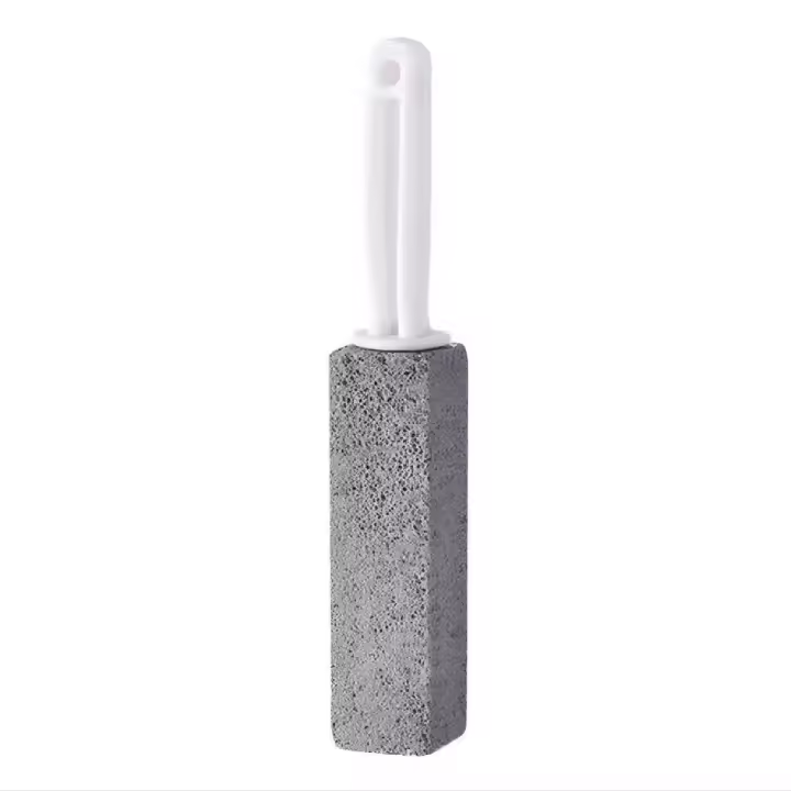 Limpieza De Inodoro Con Piedra Natural Pumice Cepillo De Baño Con Mango Largo Limpieza De Toilets Y Gadgets De Baño - 1