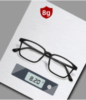 Gafas De Moda Retro Cuadradas De Titanio TR90 Tamaño Grande Antirradiación Y Anti Luz Azul Para Hombres Y Mujeres 9822 - details 2