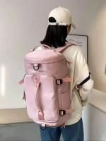 Bolsa de almacenamiento de gran capacidad para mujer, bolso de viaje, mochila impermeable, bolso de hombro Oxford - details 5