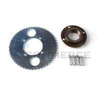 Rueda Trasera De Scooter Eléctrica T8F 44T/54T Con Engrosamiento De Cadena Y Adaptador De Libre Rodar Para Bicicleta Pocket Pit Dirt Bike Metal - details 7