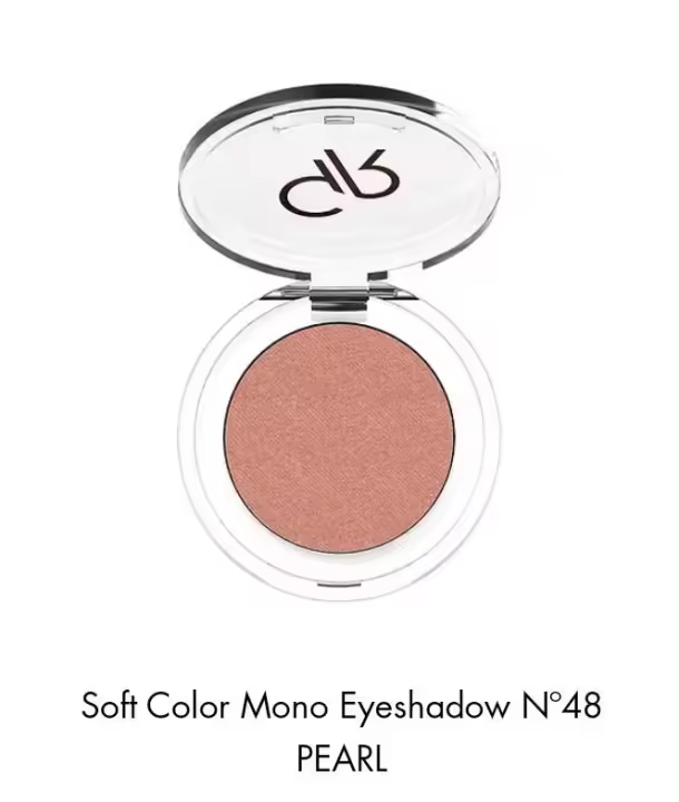GOLDEN ROSE  SOCFT COLOR PEARL MONO EYESHADOW Nº 48 - 1