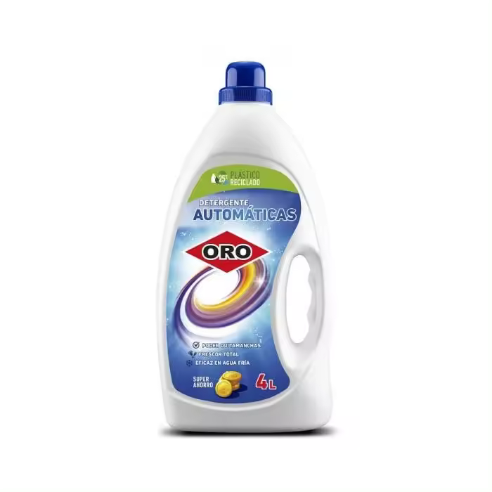 Oro- Detergente-liquido-automaticas 4 litros - 1