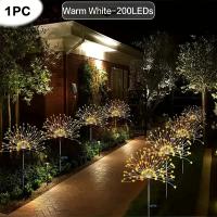 Luces Solares Para Jardín Garedn Con 8 Modos De Iluminación Y Control Remoto Impermeables Y Decorativas Para Exterior - details 8