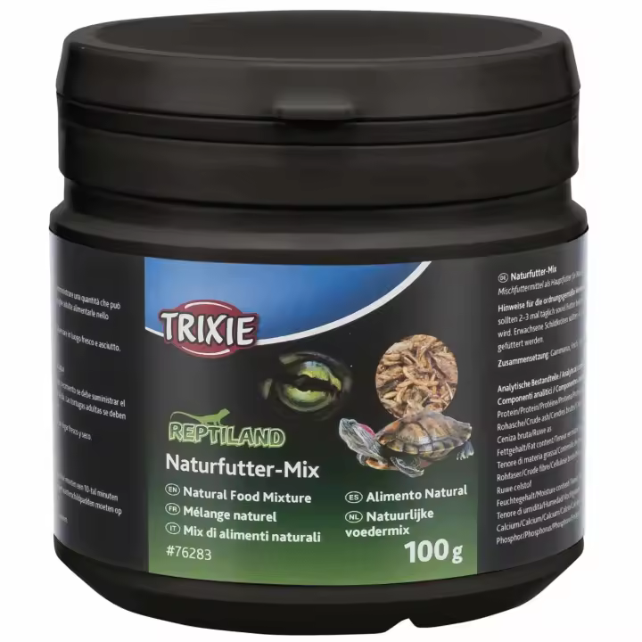 TRIXIE Mixtura de Alimento Natural para Tortugas de Agua - Pack de 6 unidades - 1
