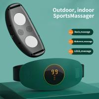Masajeador de cintura recargable con vibración: incluye cinturón elástico, carga USB, dispositivo para adelgazar y tonificar todo el cuerpo - details 2