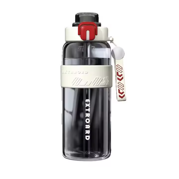 1200ml deportes taza de agua niños verano portátil de fitness resistente a altas temperaturas olla de gran capacidad - 1