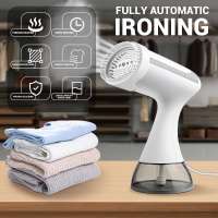 Placa de vapor portátil, capacidad Gran de 350 ml, 1500 W, potente vapor, elimina Arrugas, ideal para el hogar y la Oficina (estándar Europeo de 220 V, color Negro) - details 0