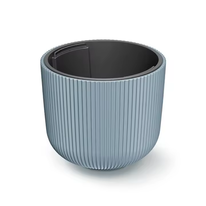 Prosperplast Macetero Gris con Depósito MILLY 34,9 X 34,9 X 29 Cm - 22 L - 1