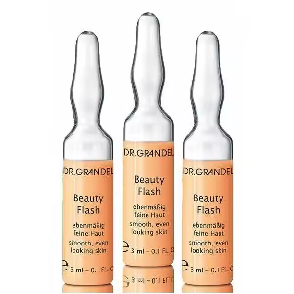 DR. GRANDEL Ampollas Beauty Flash x3  3 uds Concentrado para Piel Suave y Aspecto Uniforme - 1
