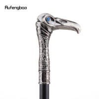 Bastón De Luxo Con Cabeza De Águila Decorativo Y Elegante Moda Cane Cosplay Aleación Vintage 93cm Puntas De Goma Material De Eje De Acero - details 5