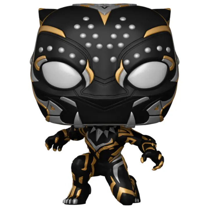 Figura Pop Marvel Black Panther Wakanda Forever Black Panthe-Figura de Vinilo Coleccionable - Idea de Regalo- Mercancia Oficial - Juguetes para Niños y Adultos - Movies Fans - Muñeco para Coleccionistas y Exposición - 1