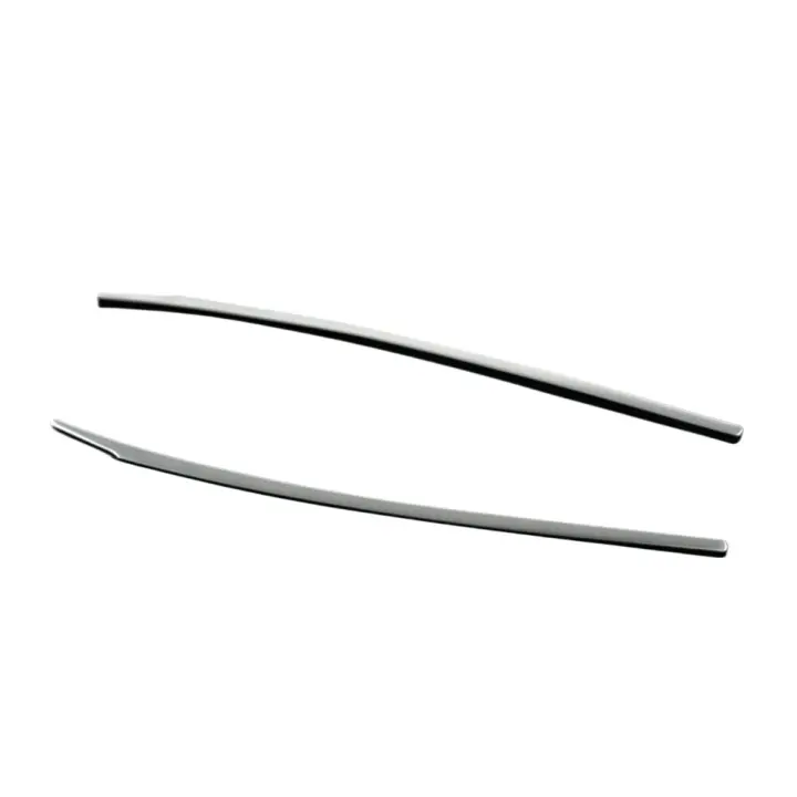 Cubierta De Decoración Para Panel De Cambio De Marchas De Coche En Acero Inoxidable Para Peugeot 2008 2014-2018 208 2015-2019 208 GTI 2014 2 Piezas - 1