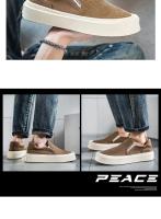 Zapatos Para Hombre Talla Grande Loafers Casuales Cómodos Zapatillas De Piel Suave Ligeros Vintage Flats Para Ocio - details 14