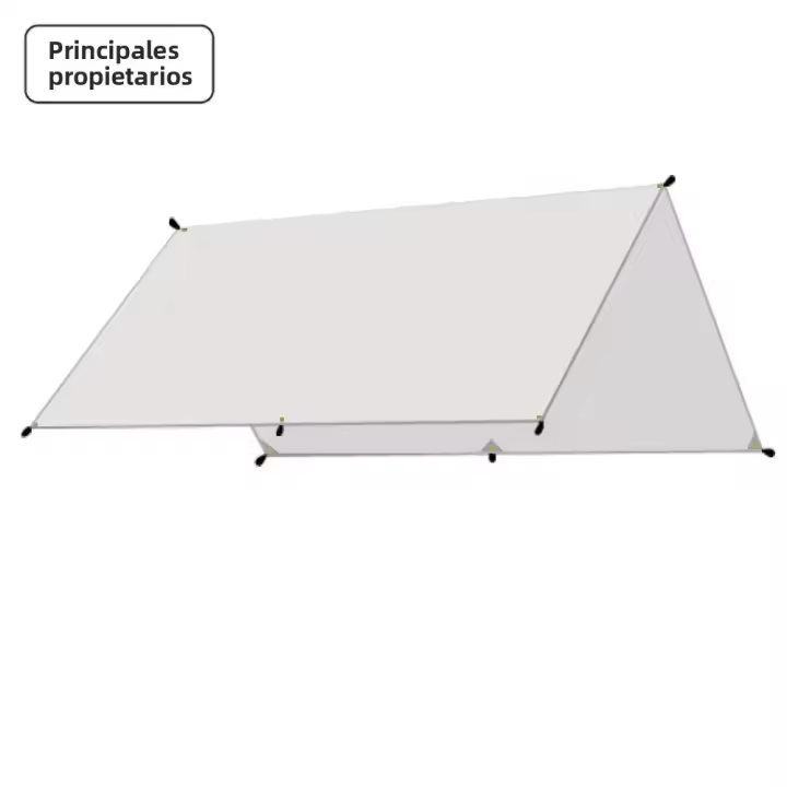 Toldo Para Camping Impermeable Sombrilla De Playa Para Turistas Canopy De Jardín Cubierta Solar Ultraligera Refugio Solar Exterior - 1